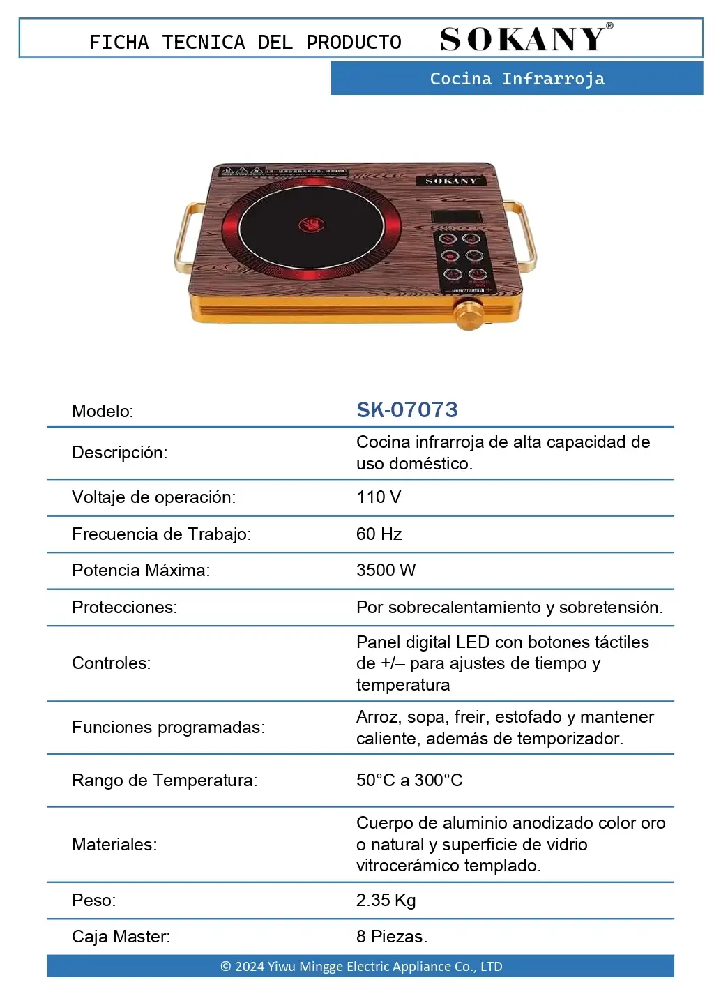 Cocina Infraroja 2 Cocina Infraroja - Image 2