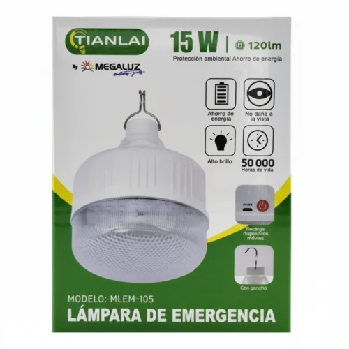 Lampara LED Emergancia TIANLAI 1